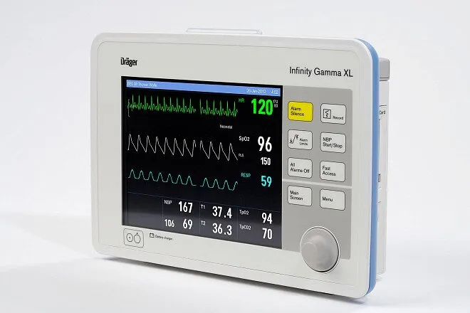 Draeger Infinity Gamma XL монитор пациента прикроватный Draeger Infinity Gamma XL монитор пациента прикроватный
