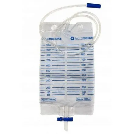 Мочеприемник медицинский прикроватный однократного применения Мочеприемник медицинский прикроватный однократного применения