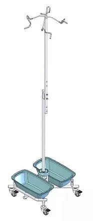 Штатив передвижной для эндоскопов ШтЭ-01-"КРОНТ" Штатив передвижной для эндоскопов ШтЭ-01-"КРОНТ"