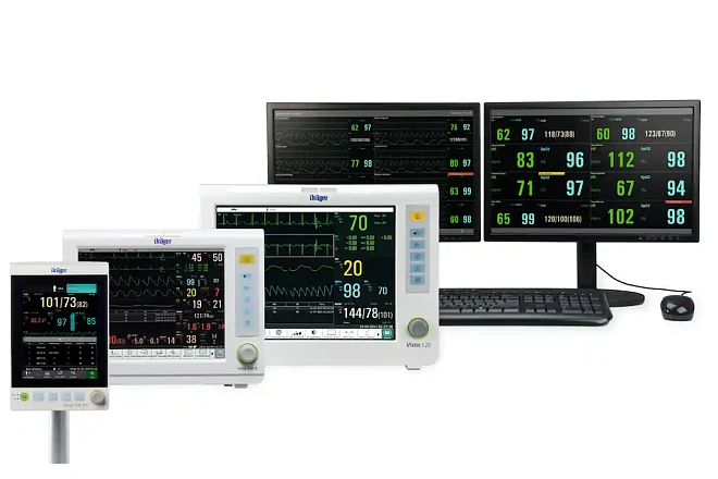 Система центрального мониторинга пациента Draeger Vista 120 CMS Система центрального мониторинга пациента Draeger Vista 120 CMS