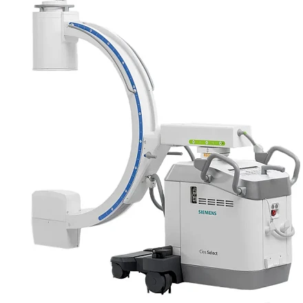 Мобильный рентгенохирургический аппарат типа C-дуга Siemens Cios Select Мобильный рентгенохирургический аппарат типа C-дуга Siemens Cios Select