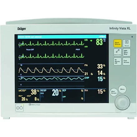 Draeger Infinity Vista XL монитор пациента прикроватный Draeger Infinity Vista XL монитор пациента прикроватный